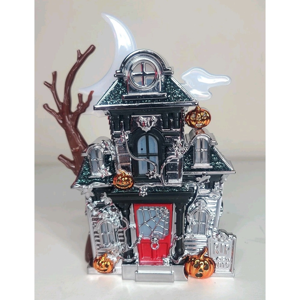 Bath &‎ Body Haunted House Pumpkins Wallflower Plug-In Light Up Halloween